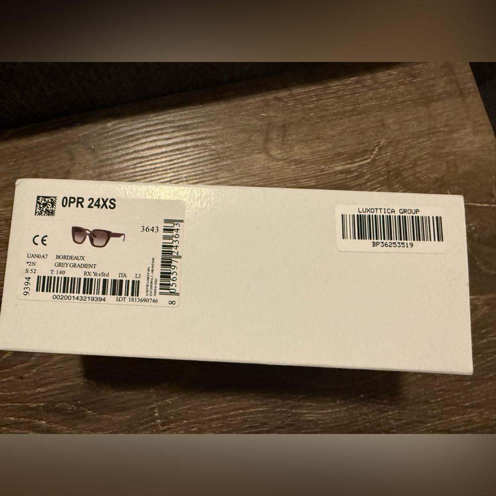 Prada - NWT - Women’s Bordeaux Cat-Eye Sunglasses - Picture 9 of 10